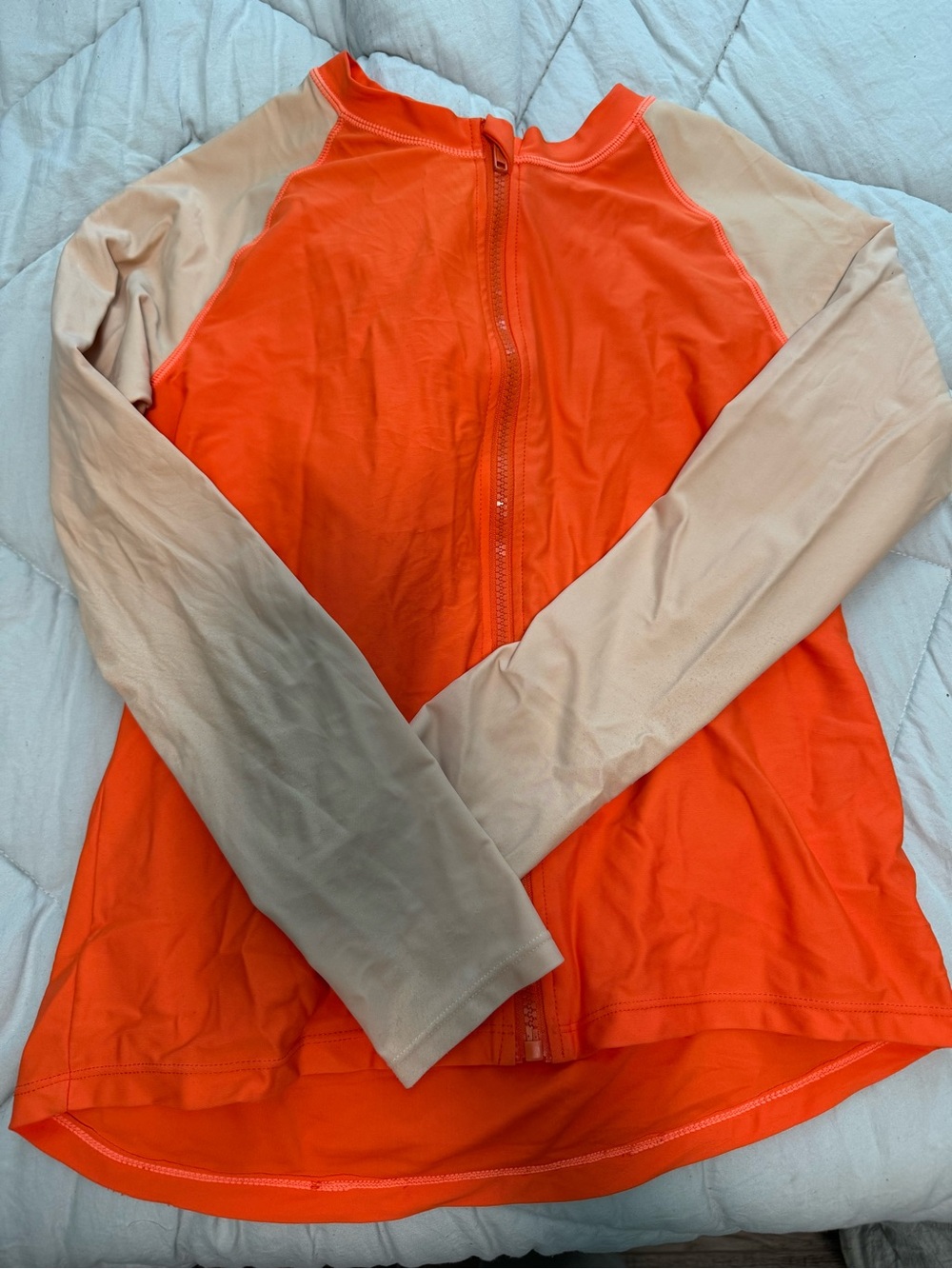 TWO Long-Sleeve Zip Front Jacket from rash guards
